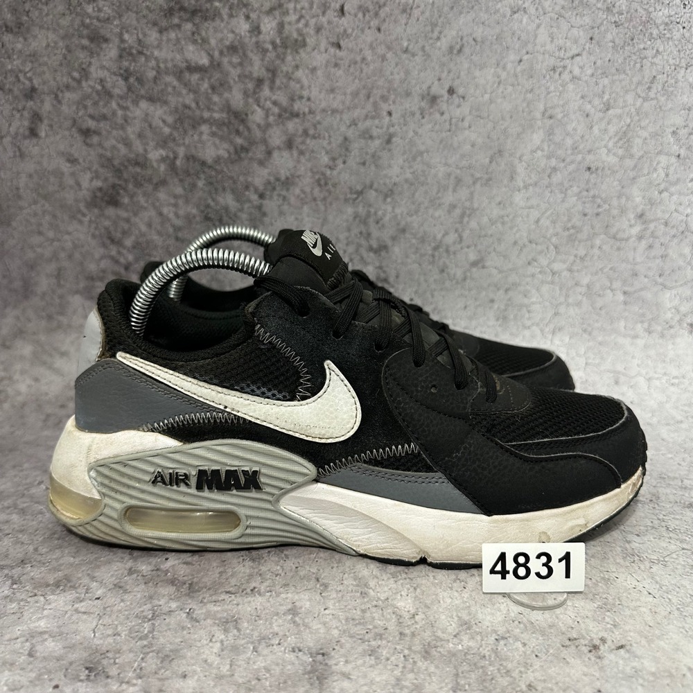 Nike Air Max Excee Men Size 8 Black Grey FN7304-001 Sneakers Running Shoes